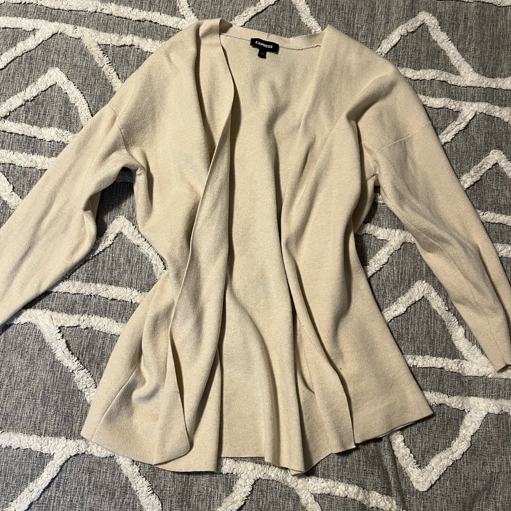 Express Cream Women's Cardigan